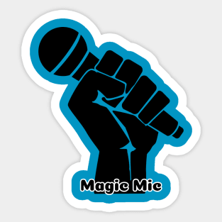 Magic Mic Sticker